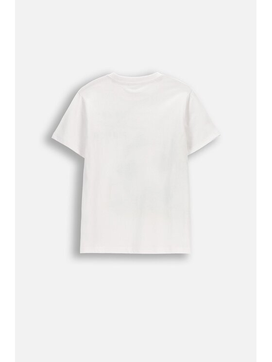 Coccodrillo Coccodrillo T-Shirt WC6143208VBA-001 Biały Regular Fit
