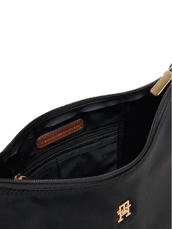 Tommy Hilfiger Tommy Hilfiger Torbica Popette Shoulder Bag AW0AW17937 Crna