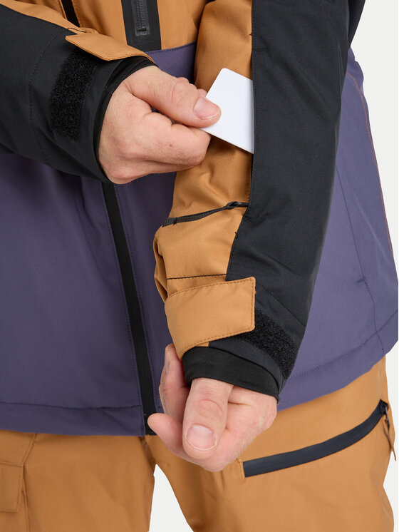 Quiksilver Quiksilver Snowboardová bunda Sycamore Block EQYTJ03503 Barevná Modern Fit