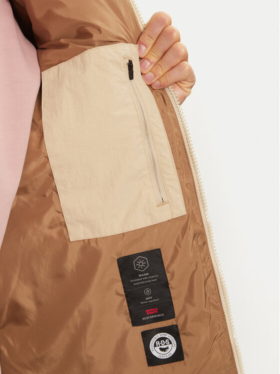 Levi's® Levi's® Pūkinė striukė Rockridge A8557-0003 Smėlio Regular Fit