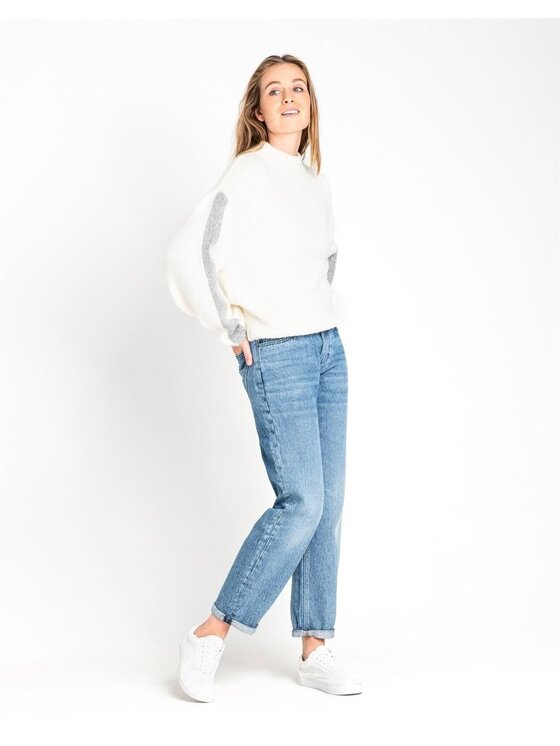 Lee Lee Maglione CHUNKY KNIT Beige Regular Fit