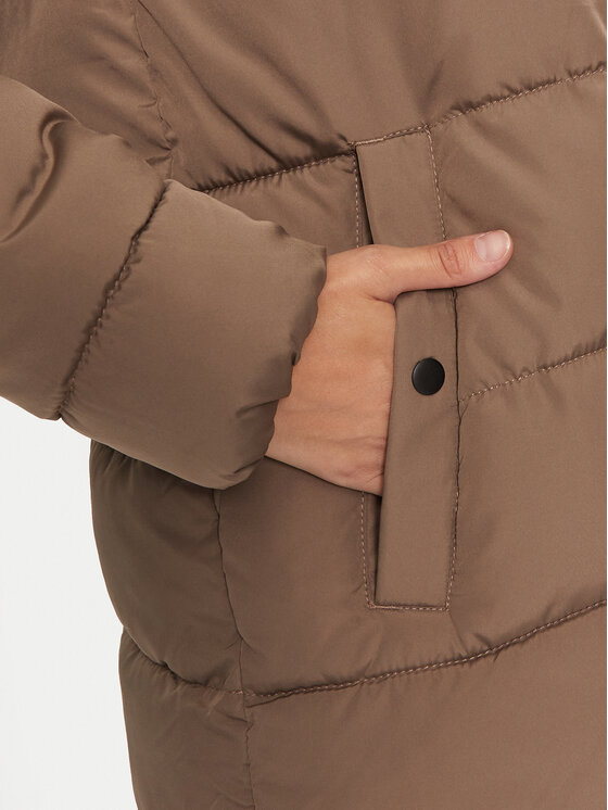 Fransa Fransa Зимно яке Mabelle 20613793 Кафяв Regular Fit