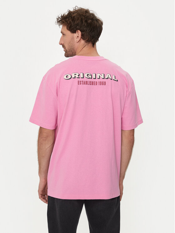 Gap Gap T-krekls 664006-05 Rozā Regular Fit