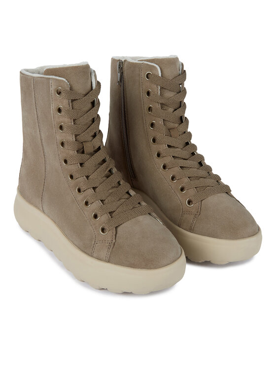 Geox Geox Škornji D Spherica Ec4.1 D36TCD 00020 C6029 Rjava