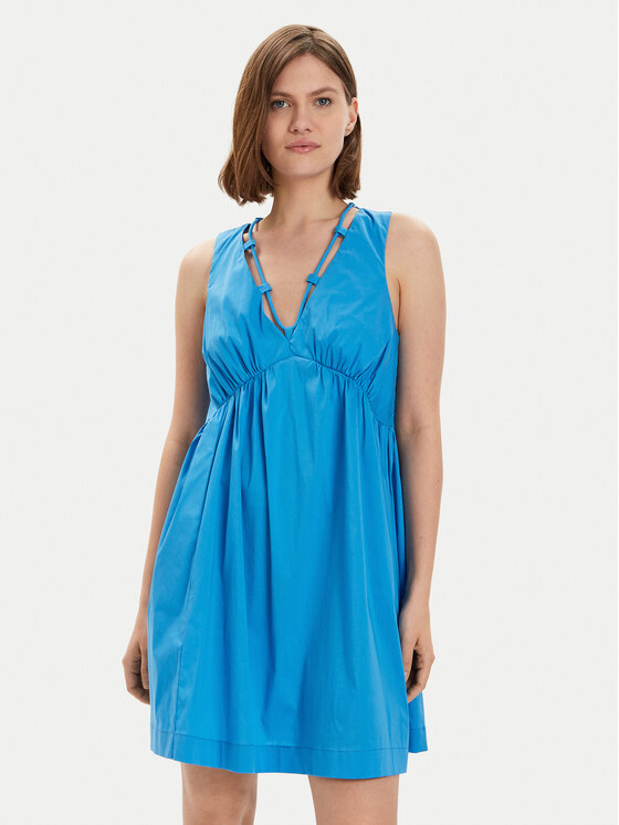 PINKO Pinko Φόρεμα καθημερινό Avengers 103418 A1TX Μπλε Regular Fit