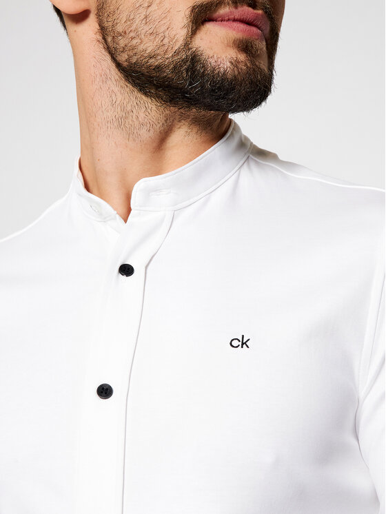 calvin klein stand collar