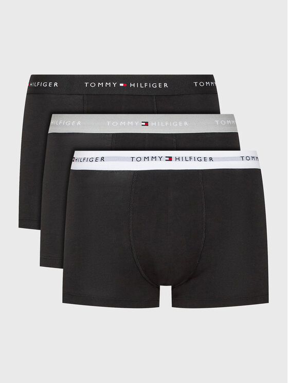 Tommy Hilfiger Tommy Hilfiger Σετ μποξεράκια 3 τμχ UM0UM02763 Μαύρο