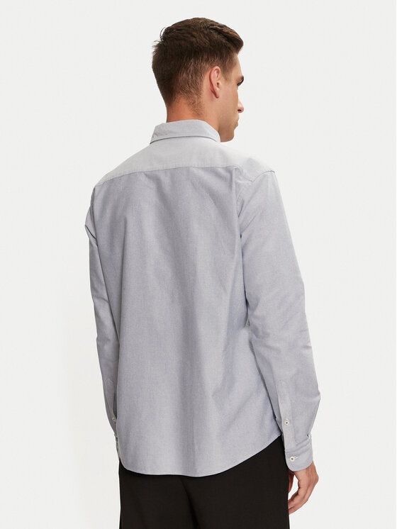 BOSS Boss Srajca H-Roan 50520265 Modra Slim Fit