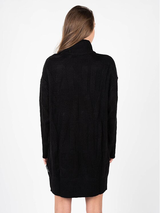 Silvian Heach Silvian Heach Φόρεμα καθημερινό PGA22087VE Μαύρο Oversize