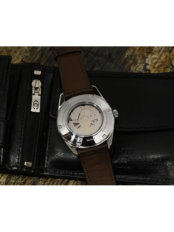 Orient Star Orient Star Zegarek RE-AV0006Y00B Brązowy