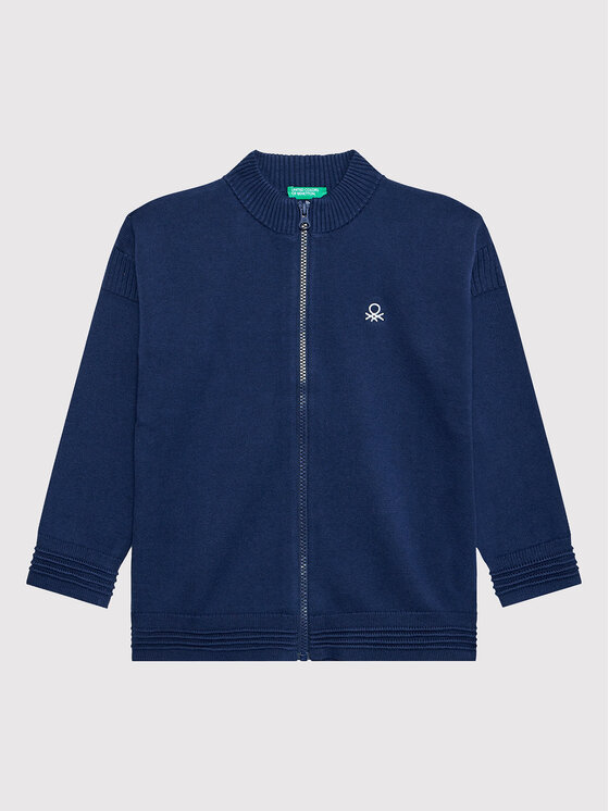 United Colors Of Benetton Pulover 12CDC500A Bleumarin Regular Fit