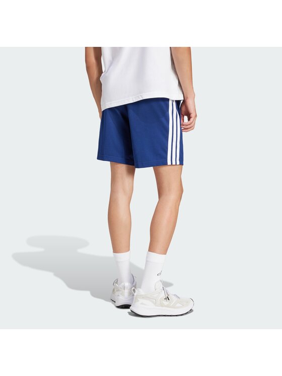 adidas adidas Szorty sportowe Essentials 3-Stripes JF3679 Granatowy Regular Fit