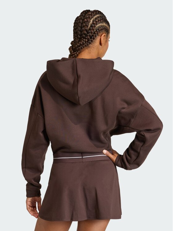 adidas adidas Bluza techniczna 158863 Brązowy Loose Fit