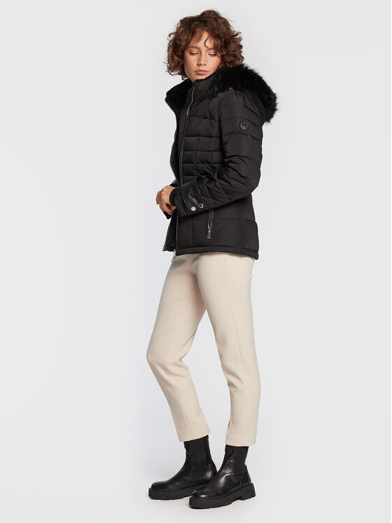 Morgan Morgan Zimní bunda 212-GNINAE Černá Regular Fit