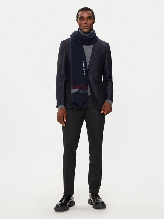 Tommy Hilfiger Tommy Hilfiger Šal Corporate AM0AM12832 Tamnoplava