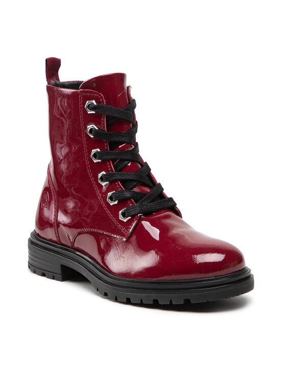 Lumberjack Pohodni čevlji Pollie SGB9501-002-BO4 M Bordo rdeča