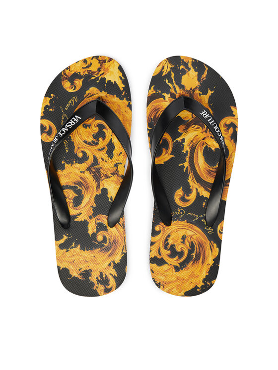 Versace Jeans Couture Versace Jeans Couture Žabky 80YA3SQ7 ZSS80 Černá