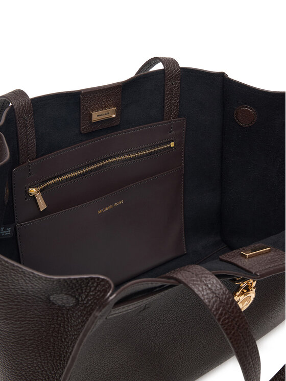 MICHAEL Michael Kors MICHAEL Michael Kors Дамска чанта Hamilton 30F6GNXT7L Тъмнокафяв
