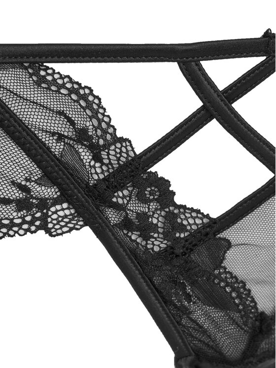 Hunkemöller Hunkemöller Στρίνγκ Amari 301043 Μαύρο