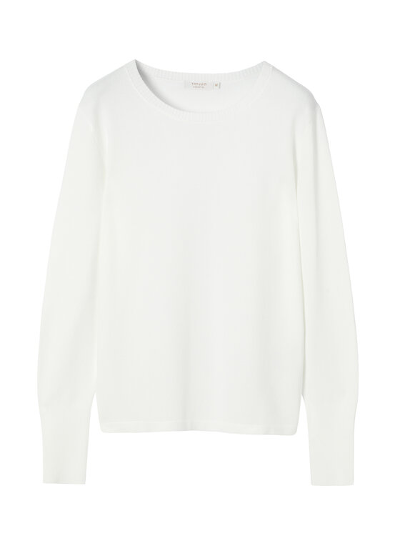TATUUM TATUUM Sweter SKIMI Kremowy Classic Fit