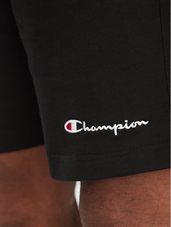 Champion Champion Szorty sportowe 220306 Czarny Regular Fit
