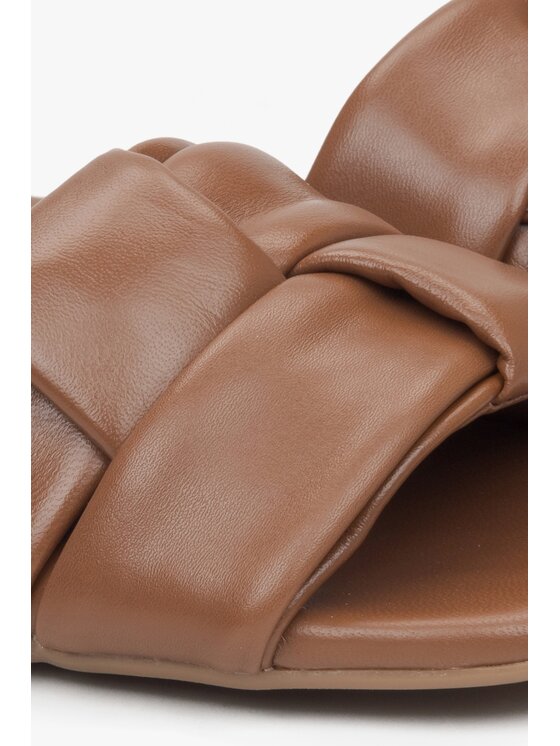 Estro Estro Παντόφλες ER00115213 Καφέ