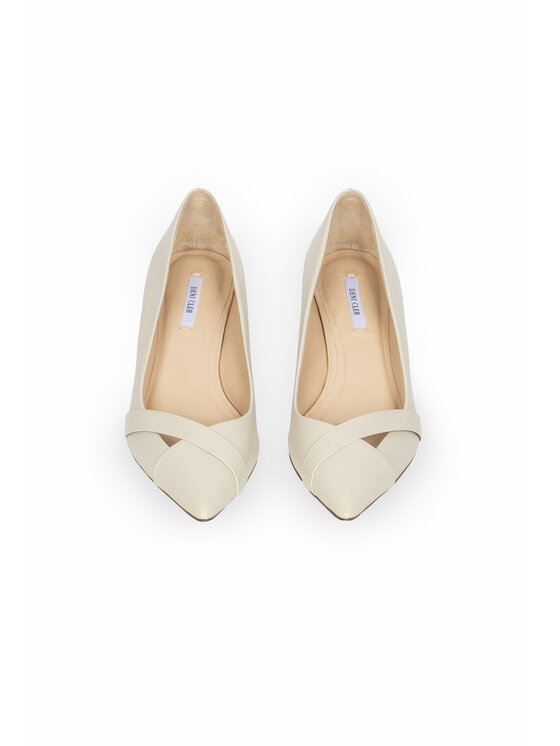 Deni Cler Milano Deni Cler Milano Czółenka T-DC-B361-E5-77-12-1 Beżowy