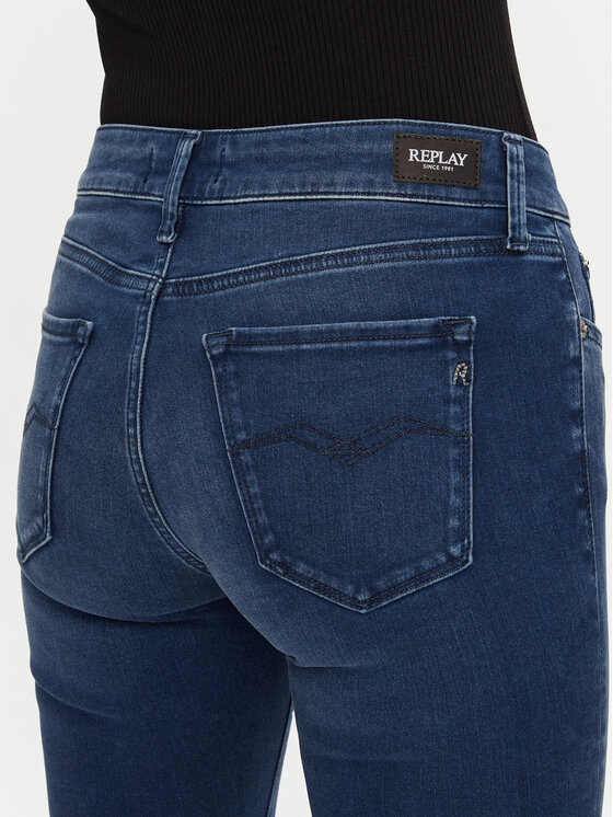 REPLAY REPLAY Jeansy WH689 .000.817 743 Niebieski Skinny Fit