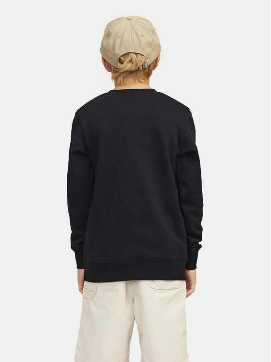 Jack&Jones Junior Jack&Jones Junior Jopa Mountain Logo 12263372 Črna Relaxed Fit