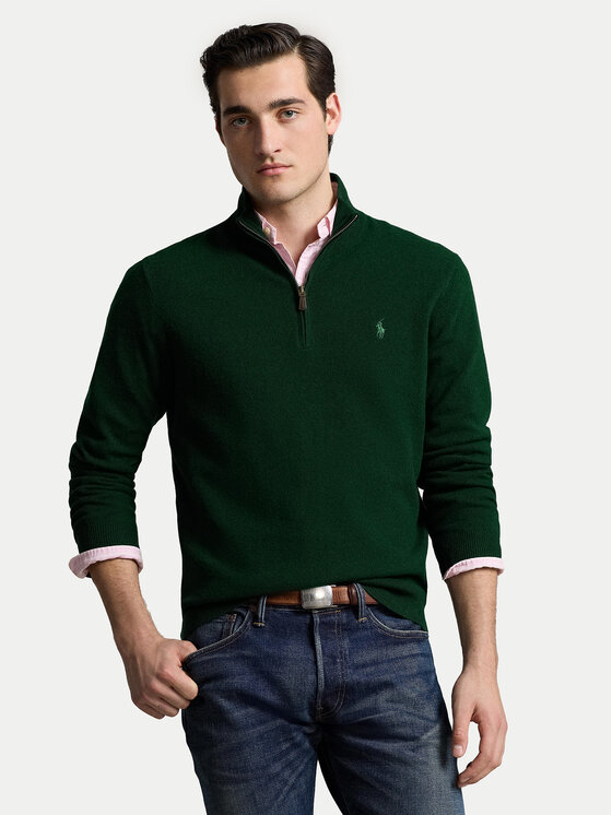 Polo Ralph Lauren Džemperis 710876756014 Zaļš Regular Fit