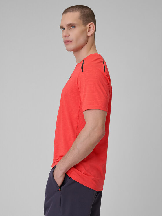 4F 4F Koszulka techniczna active Czerwony Regular Fit