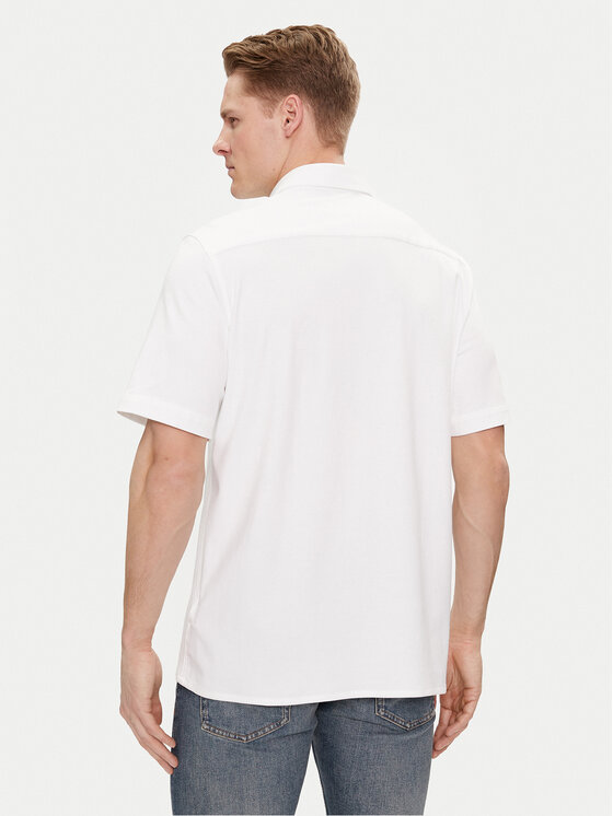 Calvin Klein Calvin Klein Πουκάμισο K10K112708 Λευκό Regular Fit