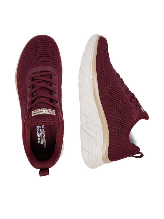 Skechers Skechers Снікерcи C-BOBS HI FLEX 117385 BURG Бордовий