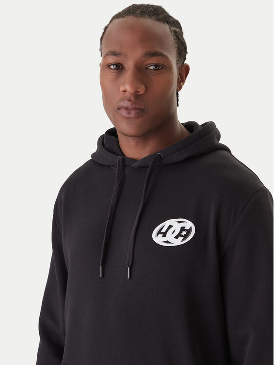 DC DC Μπλούζα EDYSF03256 Μαύρο Regular Fit