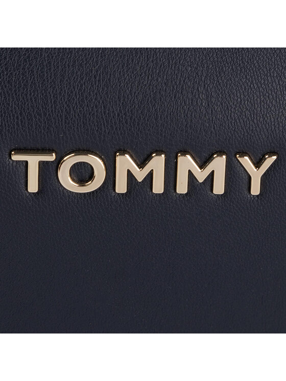 Tommy Hilfiger Tommy Hilfiger Kabelka Iconic Tommy Crossover AW0AW07592 Tmavomodrá