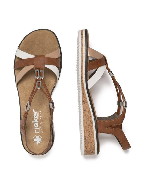 Rieker Rieker Sandali V3657-81 Marrone