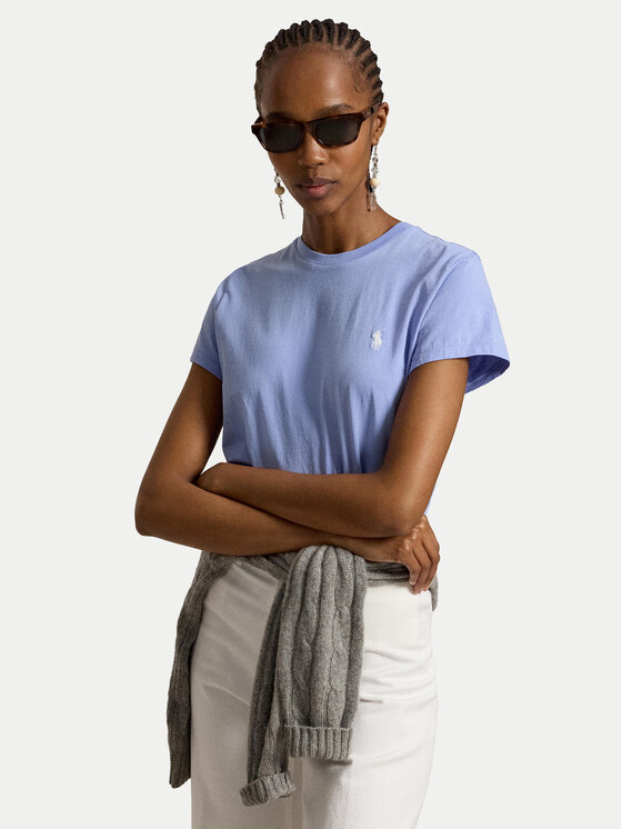 Polo Ralph Lauren Polo Ralph Lauren Marškinėliai 211B14605025 Šviesiai mėlyna Regular Fit