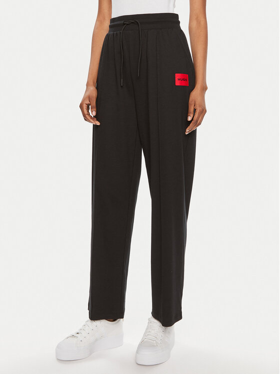 HUGO Hugo Sporta bikses Dina 50514871 Melns Regular Fit