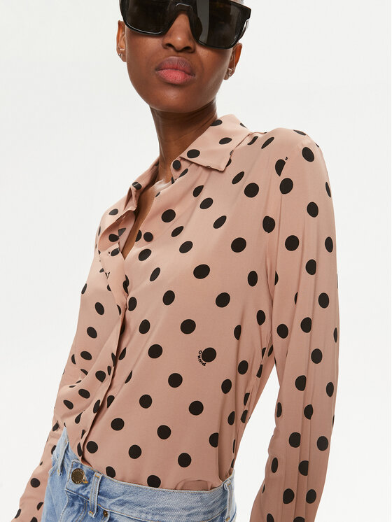 PINKO Pinko Cămașă Samorzare 100121 A133 Bej Regular Fit