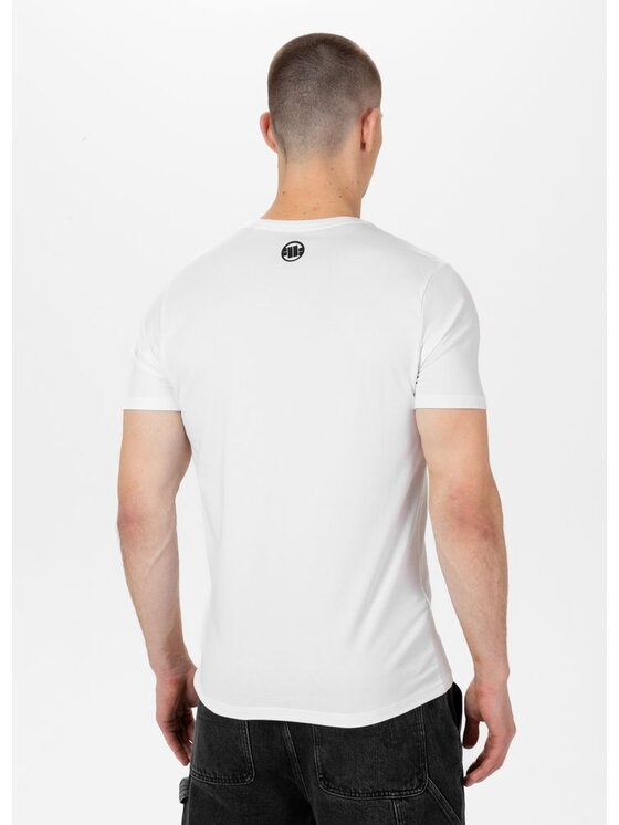 PITBULL PITBULL T-Shirt Koszulka Biały Regular Fit
