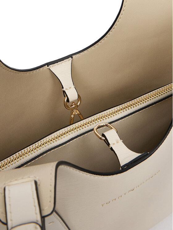 Tommy Hilfiger Tommy Hilfiger Torbica Th Modern Mini Tote AW0AW18617 Bež