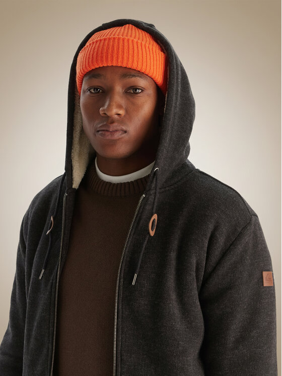 Quiksilver Quiksilver Pārejas jaka Keller Sherpa EQYFT05112 Melns Regular Fit