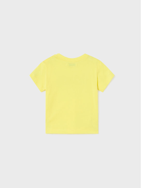 Mayoral Mayoral T-Shirt 106 Żółty Regular Fit