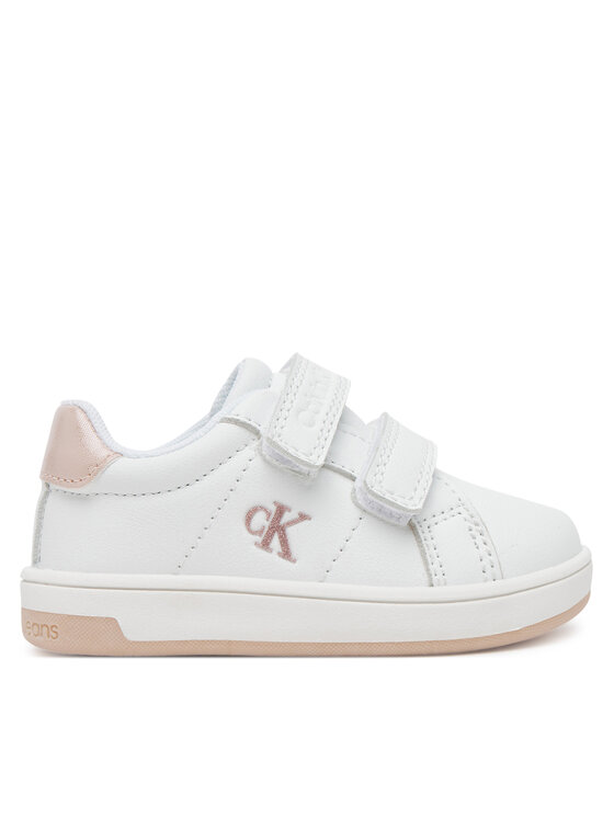 Calvin Klein Jeans Calvin Klein Jeans Laisvalaikio batai Low Cut VelCro V1A9-82007-1355X M Balta