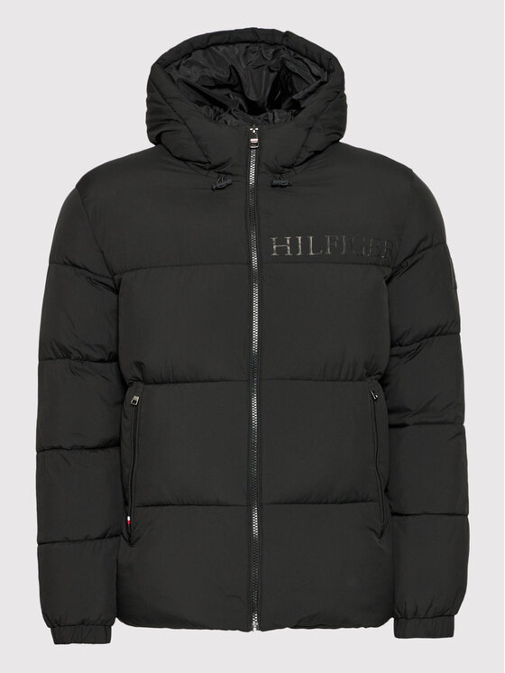 Tommy Hilfiger Tommy Hilfiger Žieminė striukė High Loft MW0MW19656 Juoda Regular Fit
