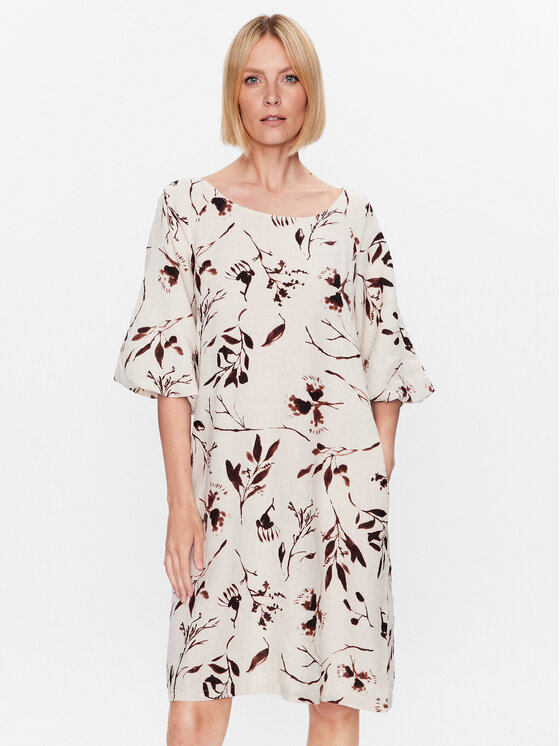 TATUUM Tatuum Každodenné šaty Milena T2309.199 Béžová Loose Fit