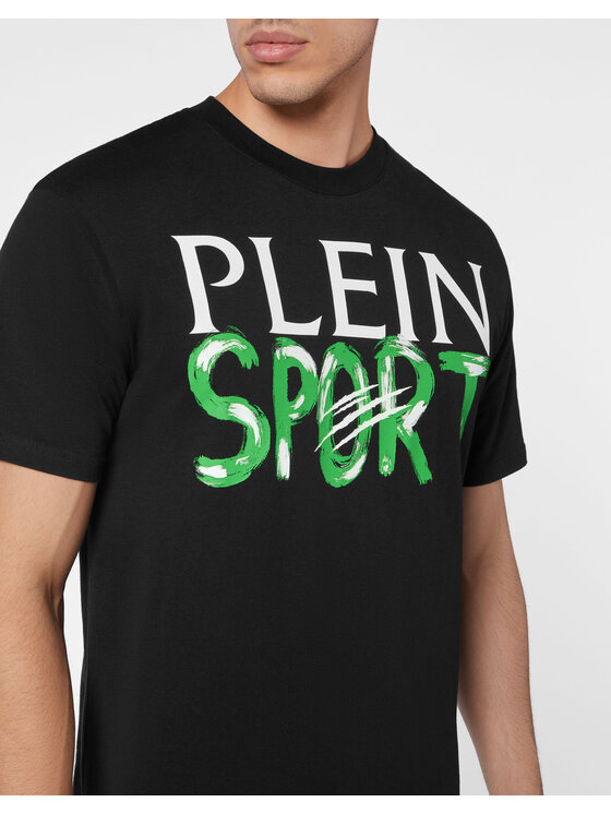 Plein Sport Plein Sport T-Shirt 8215 Czarny Regular Fit