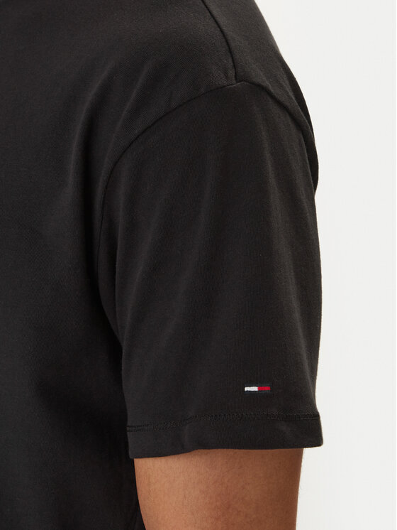 Tommy Jeans Tommy Jeans Тишърт Bear DM0DM22543 Черен Relaxed Fit