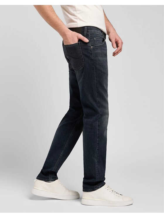 Lee Lee Traperice DAREN ZIP FLY Plava Straight Leg