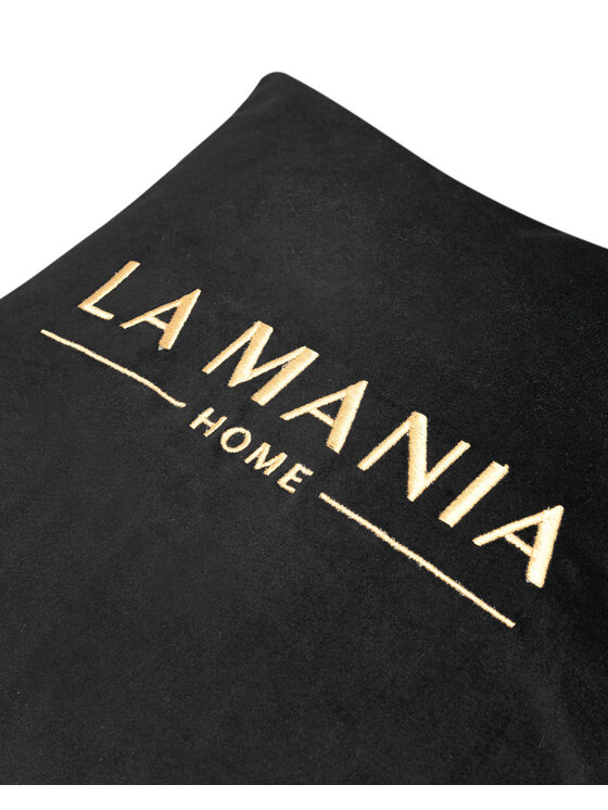 La Mania La Mania Poduszka dekoracyjna Black & Gold Czarny
